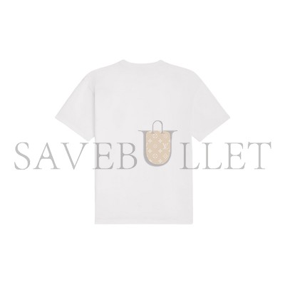 CELINE TRIOMPHE LOOSE T-SHIRT IN COTTON JERSEY 2X04I671Q.01OB